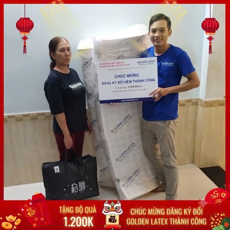 Giao nệm và thu hồi nệm cũ tận nơi 1