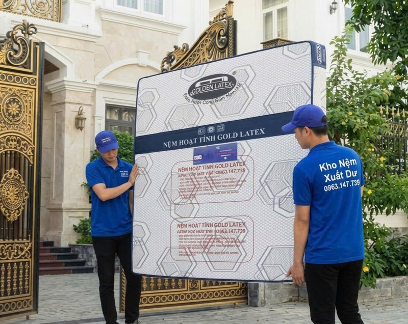 Giao nệm và thu hồi nệm cũ tận nơi 2