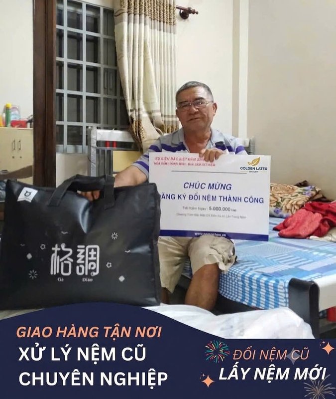 Giao nệm và thu hồi nệm cũ tận nơi 3